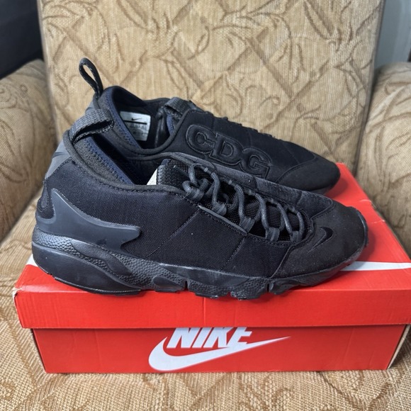 Nike Air Footscape NM CDG Commes Des Garcons Black Mens Size‎ 10.5 BV0075-001 main image 7